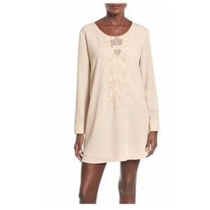 ASTR The Label Crochet Shift Dress